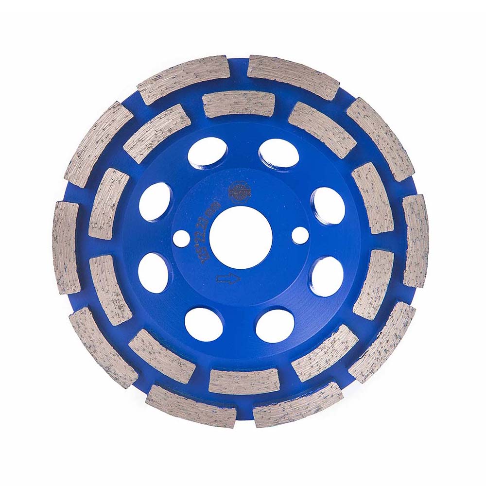 Roues de meulage en diamant à double rangée de haute qualité