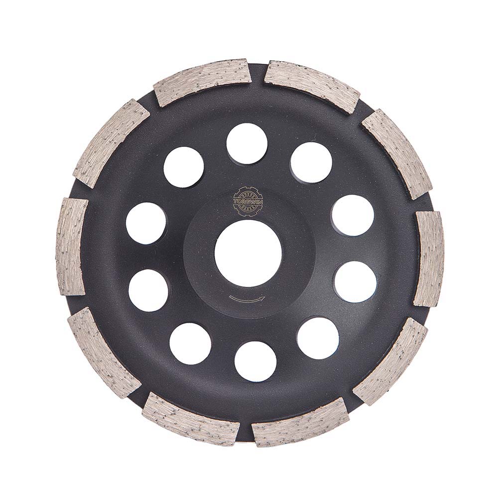 Roues de meulage en diamant à ligne unique pour le béton