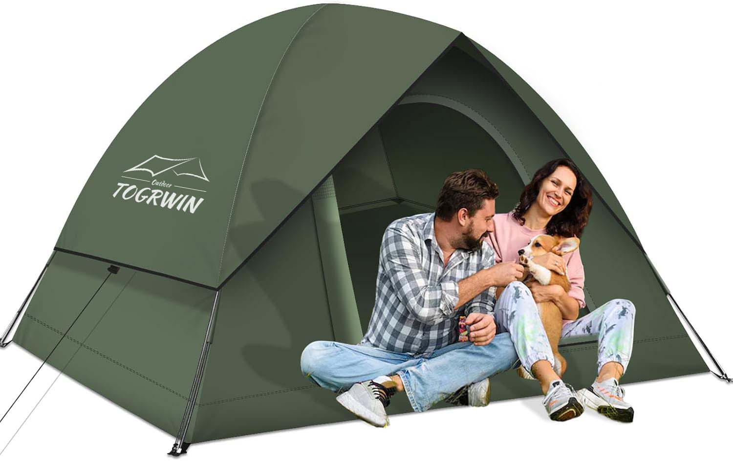 Torgwin tentes pour camping 3-4 personne