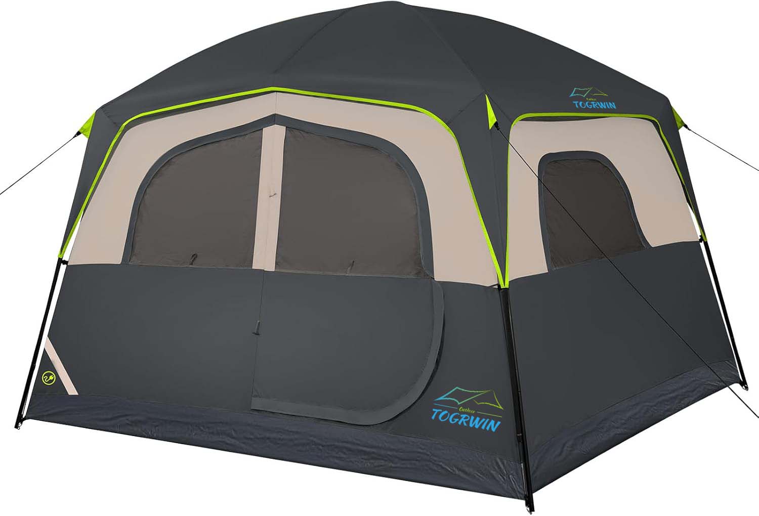 Torgwin Travel Tent 6 personnes Tentes pour le camping
